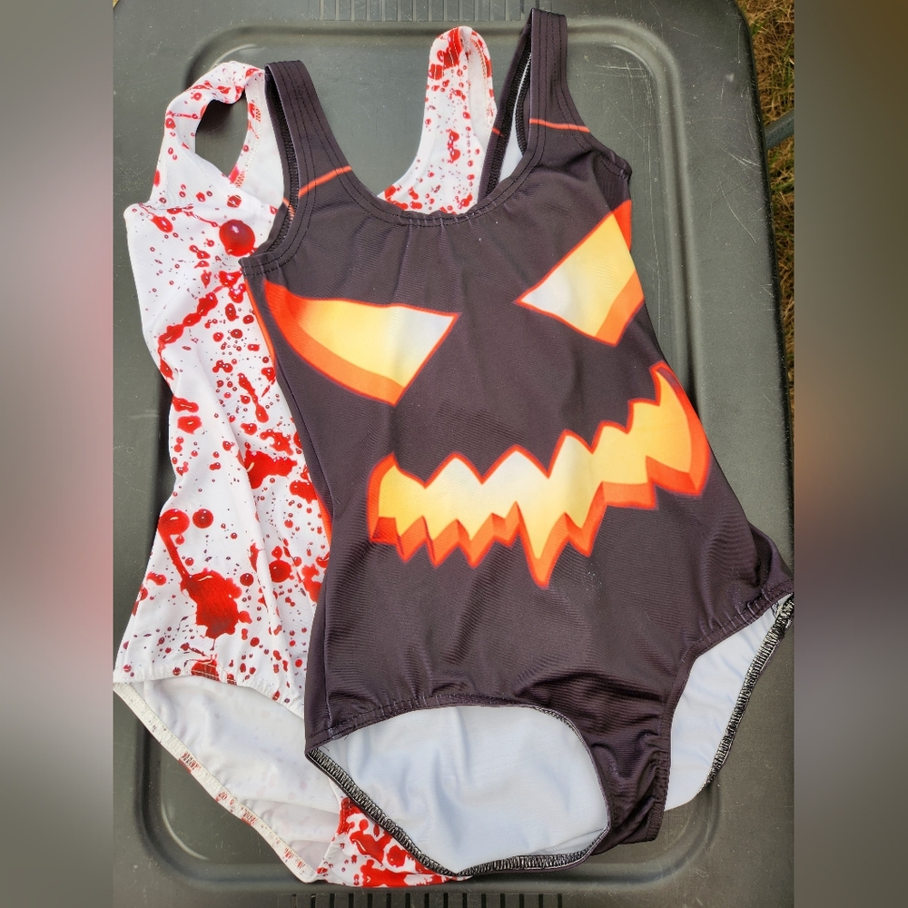 Halloween bodysuits/leotards/swimsuits/